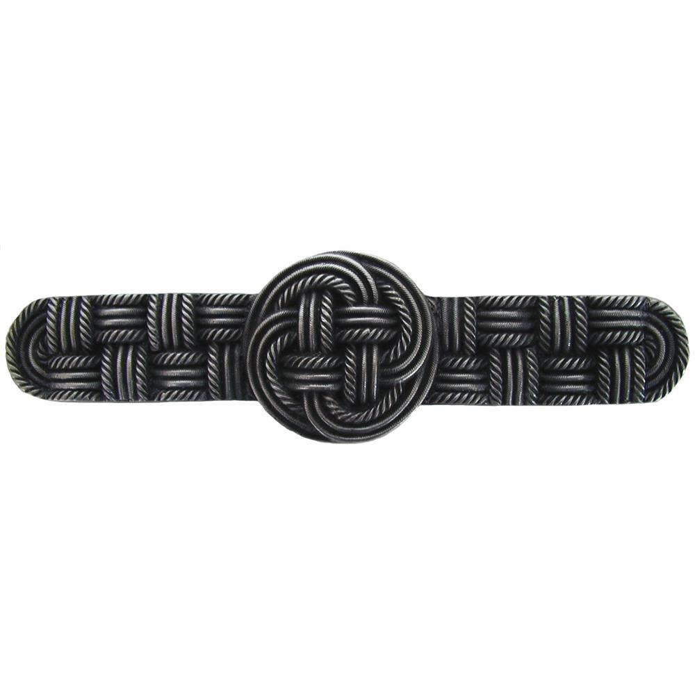 Notting Hill NHP-639-AP Classic Weave Pull Antique Pewter